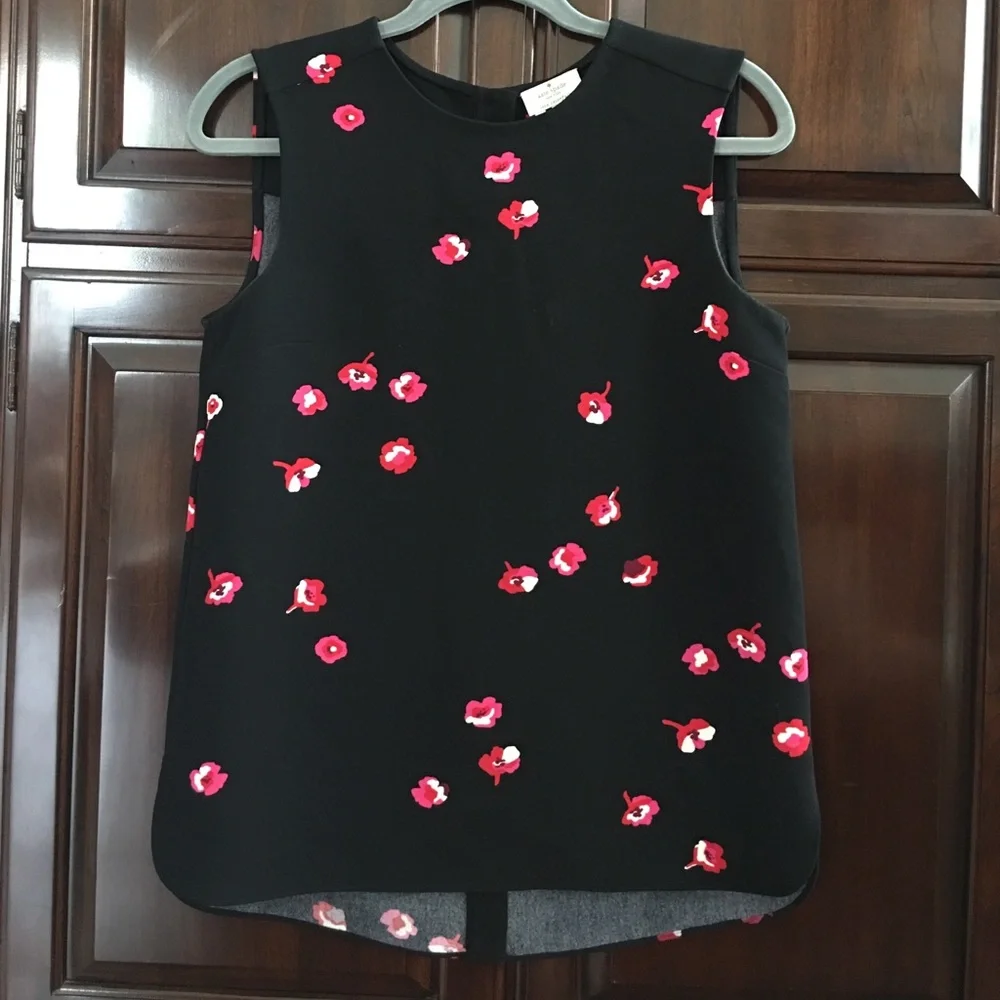 Kate Spade cherry blossom blouse - Picture 2 of 4
